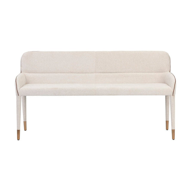 Cortland Banquette - Belfast Oatmeal | Sunpan - SUNPAN - 106478 - Home Elegance USA - 1