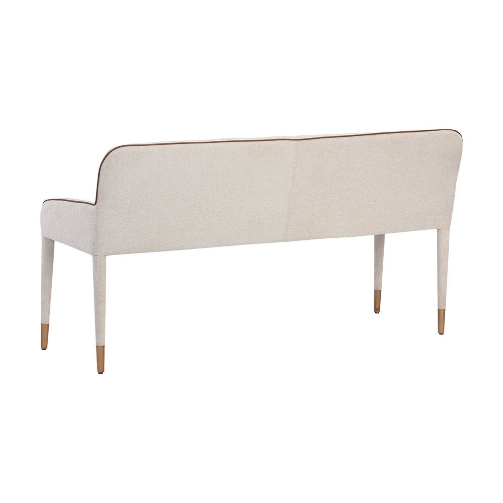 Cortland Banquette - Belfast Oatmeal | Sunpan - SUNPAN - 106478 - Home Elegance USA - 4