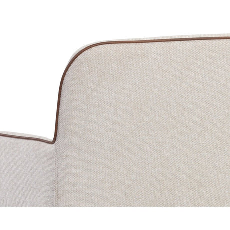 Cortland Banquette - Belfast Oatmeal | Sunpan - SUNPAN - 106478 - Home Elegance USA - 5