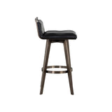 Arizona Swivel Barstool - Castillo Black | Sunpan - SUNPAN - 106559 - Home Elegance USA - 3