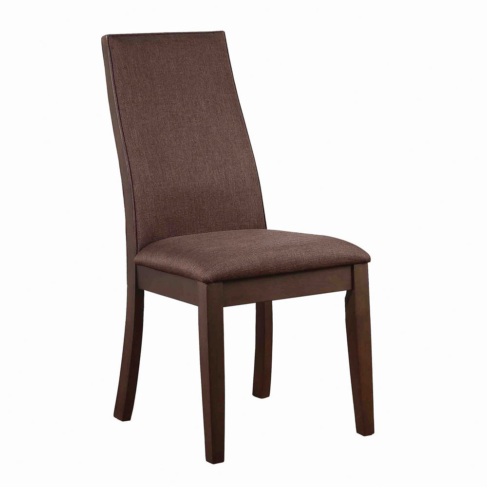 Side Chair - Spring Creek Upholstered Side Chairs Rich Cocoa Brown (Set of 2)