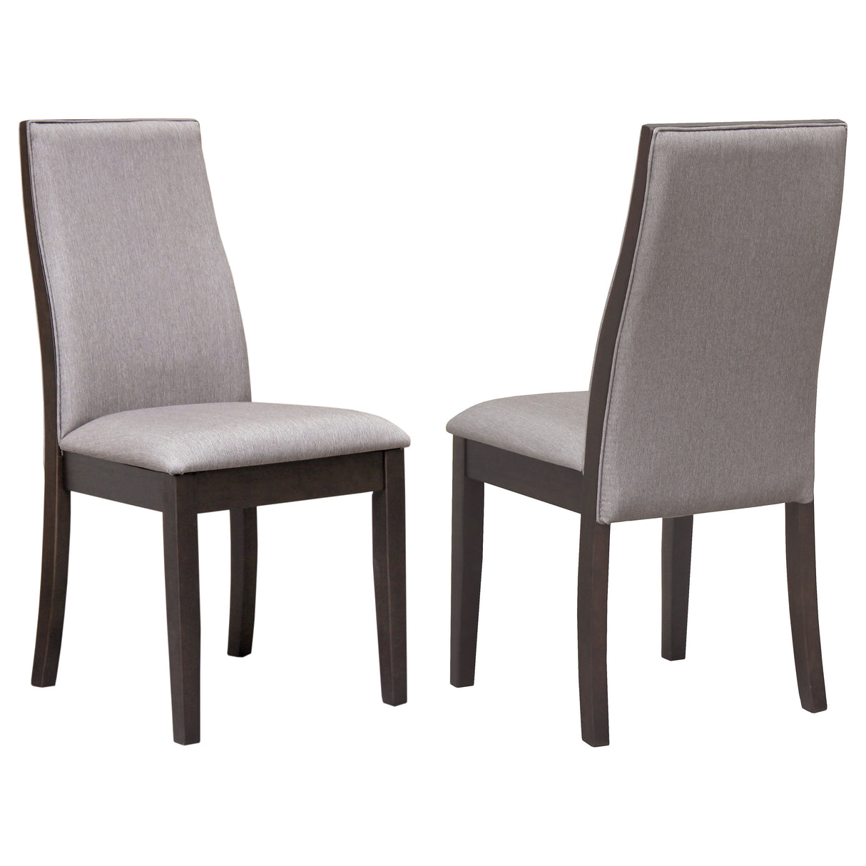 Side Chair - Spring Creek Upholstered Side Chairs Taupe (Set of 2)