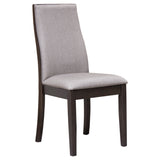 Side Chair - Spring Creek Upholstered Side Chairs Taupe (Set of 2)