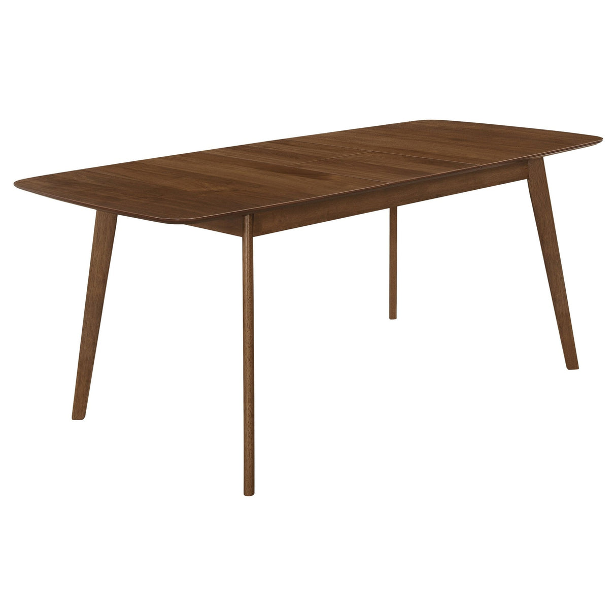 Butterfly Leaf Dining Table - Redbridge Butterfly Leaf Dining Table Natural Walnut | Coaster | Home Elegance USA