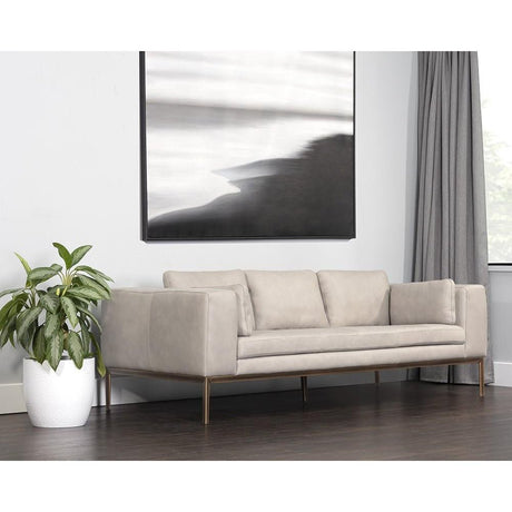 Masculine Sofa Collection – Leather Upholstered Sectional | SUNPAN