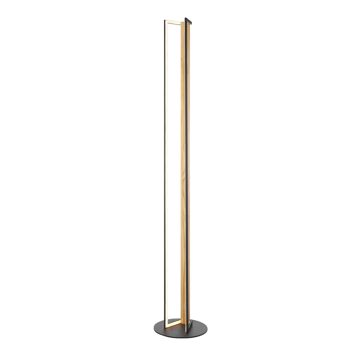 Floor Lamp Iron & Wood  | Finesse - Home Elegance USA