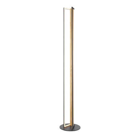 Floor Lamp Iron & Wood  | Finesse - Home Elegance USA