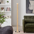 Floor Lamp Iron & Wood  | Finesse - Home Elegance USA