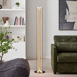 Floor Lamp Iron & Wood  | Finesse - Home Elegance USA
