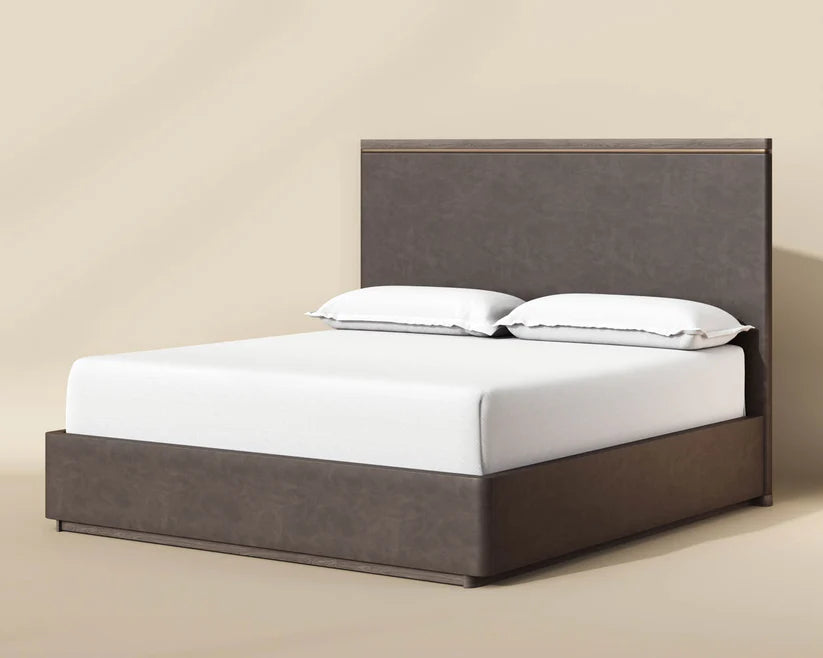 Altman Faux Leather Bed – King Size | SUNPAN