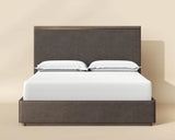 Altman Faux Leather Bed – King Size | SUNPAN