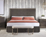 Altman Faux Leather Bed – King Size | SUNPAN