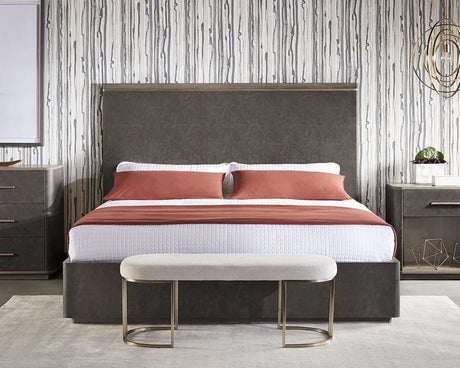 Altman Faux Leather Bed – King Size | SUNPAN