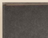 Altman Faux Leather Bed – King Size | SUNPAN