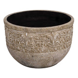 Regalia Indoor-Outdoor Stone Planter - Light Brown by Uttermost - View 3