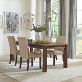 Coleman 5 - piece Rectangular Dining Set Rustic Golden Brown | Coaster | Home Elegance USA