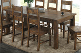 Dining Table - Coleman Rectangular Dining Table Rustic Golden Brown