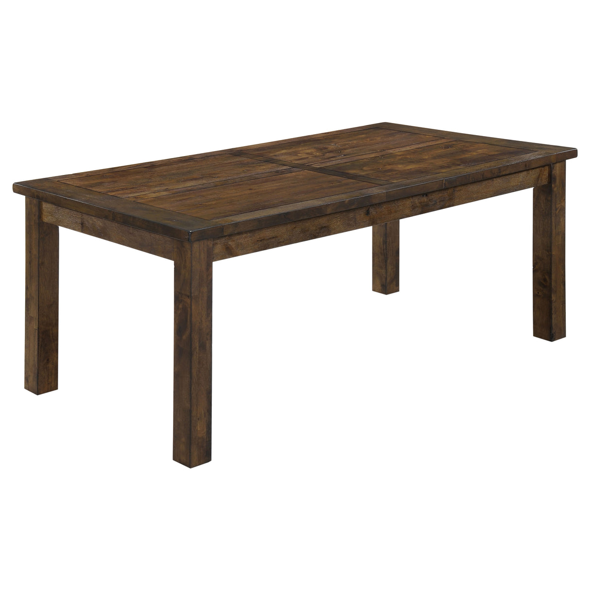 Dining Table - Coleman Rectangular Dining Table Rustic Golden Brown