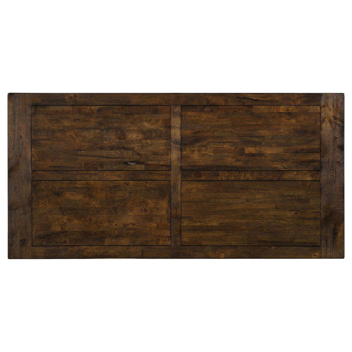 Dining Table - Coleman Rectangular Dining Table Rustic Golden Brown