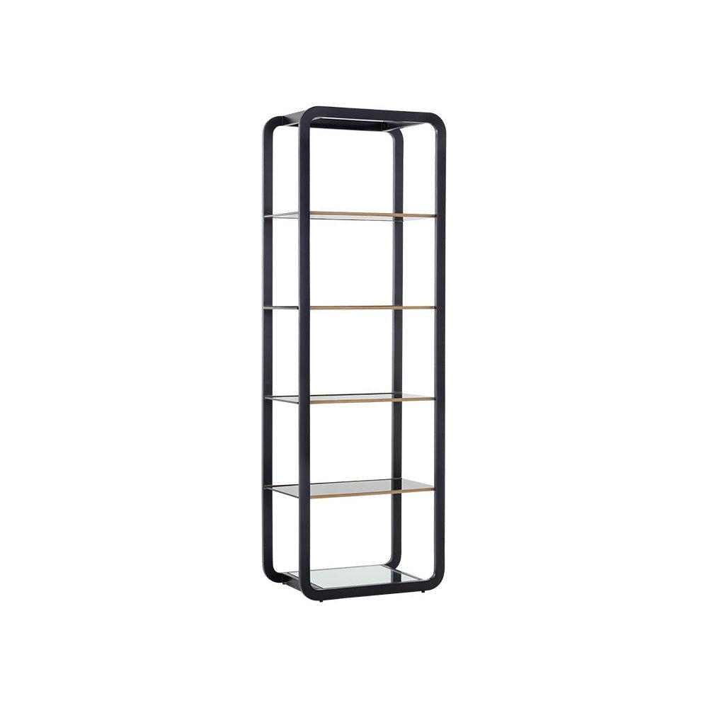 Ambretta Bookcase - Small | Sunpan - SUNPAN - 107075 - Home Elegance USA - 1