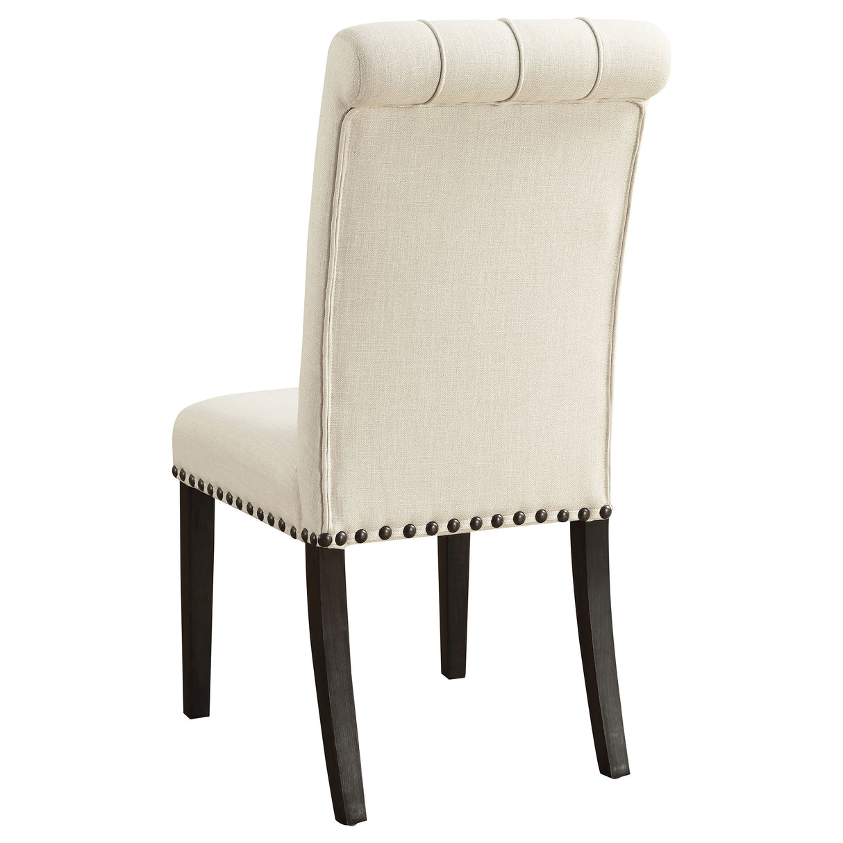 Alana Fabric Upholstered Dining Side Chair Beige (Set of 2) - Home Elegance USA