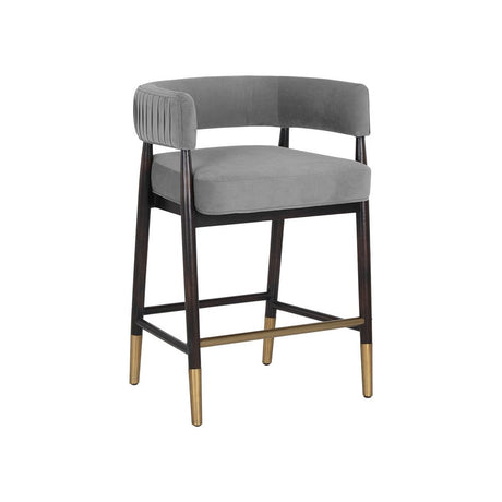 Callem Counter Stool - Antonio Charcoal | Sunpan | Home Elegance USA