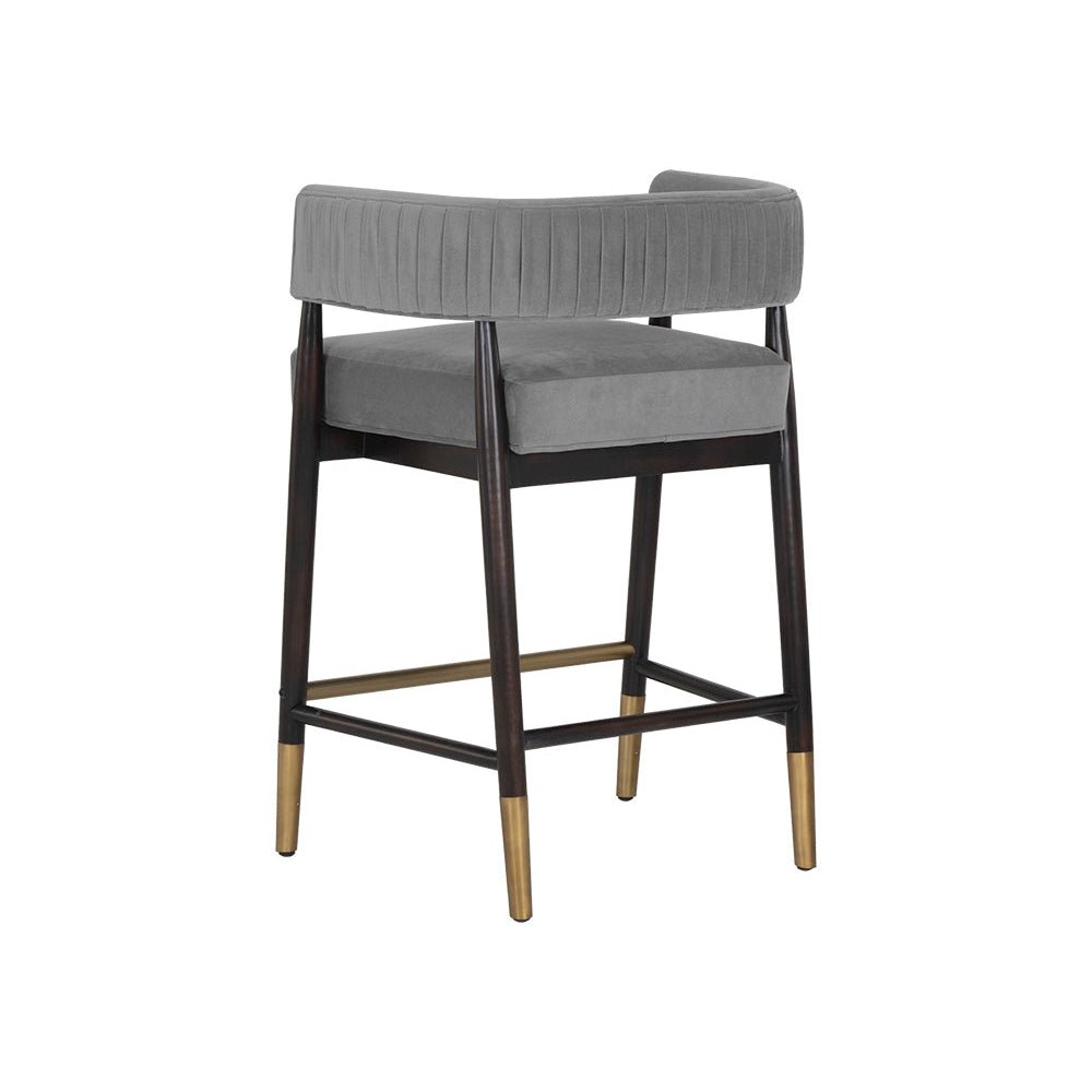 Callem Counter Stool - Antonio Charcoal | Sunpan | Home Elegance USA