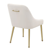 Side Chair - Mayette Parsons Wingback Dining Side Chairs Ivory (Set of 2)