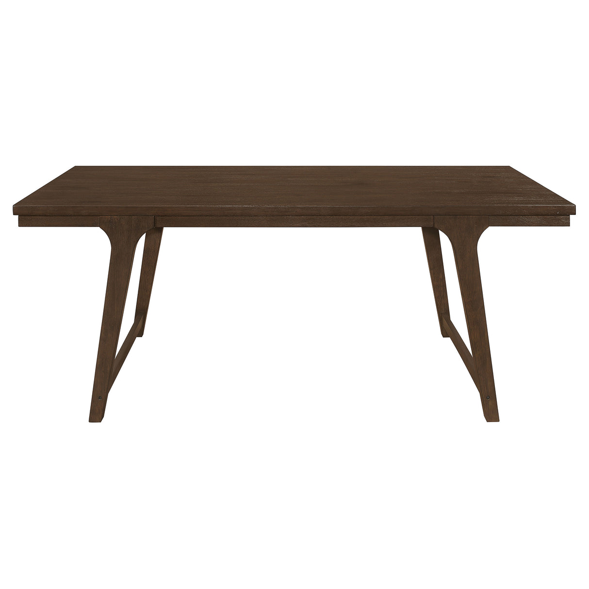 Dining Table - Reynolds Rectangular Dining Table Brown Oak