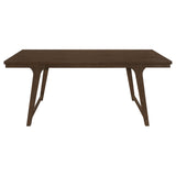 Dining Table - Reynolds Rectangular Dining Table Brown Oak