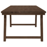 Dining Table - Reynolds Rectangular Dining Table Brown Oak