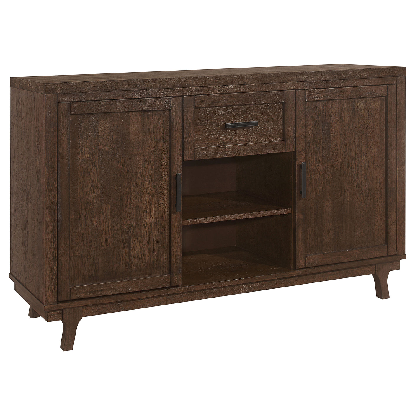 Sideboard - Reynolds 2-door Dining Sideboard Server Brown Oak