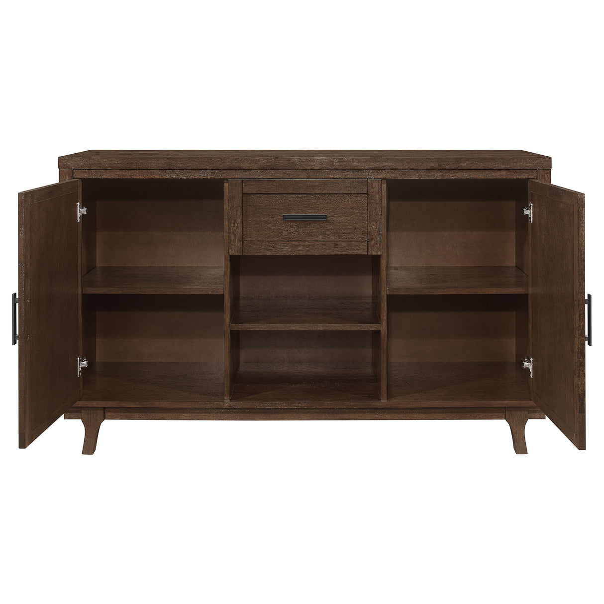 Sideboard - Reynolds 2-door Dining Sideboard Server Brown Oak