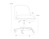 Kenna Office Chair - Belfast | Sunpan