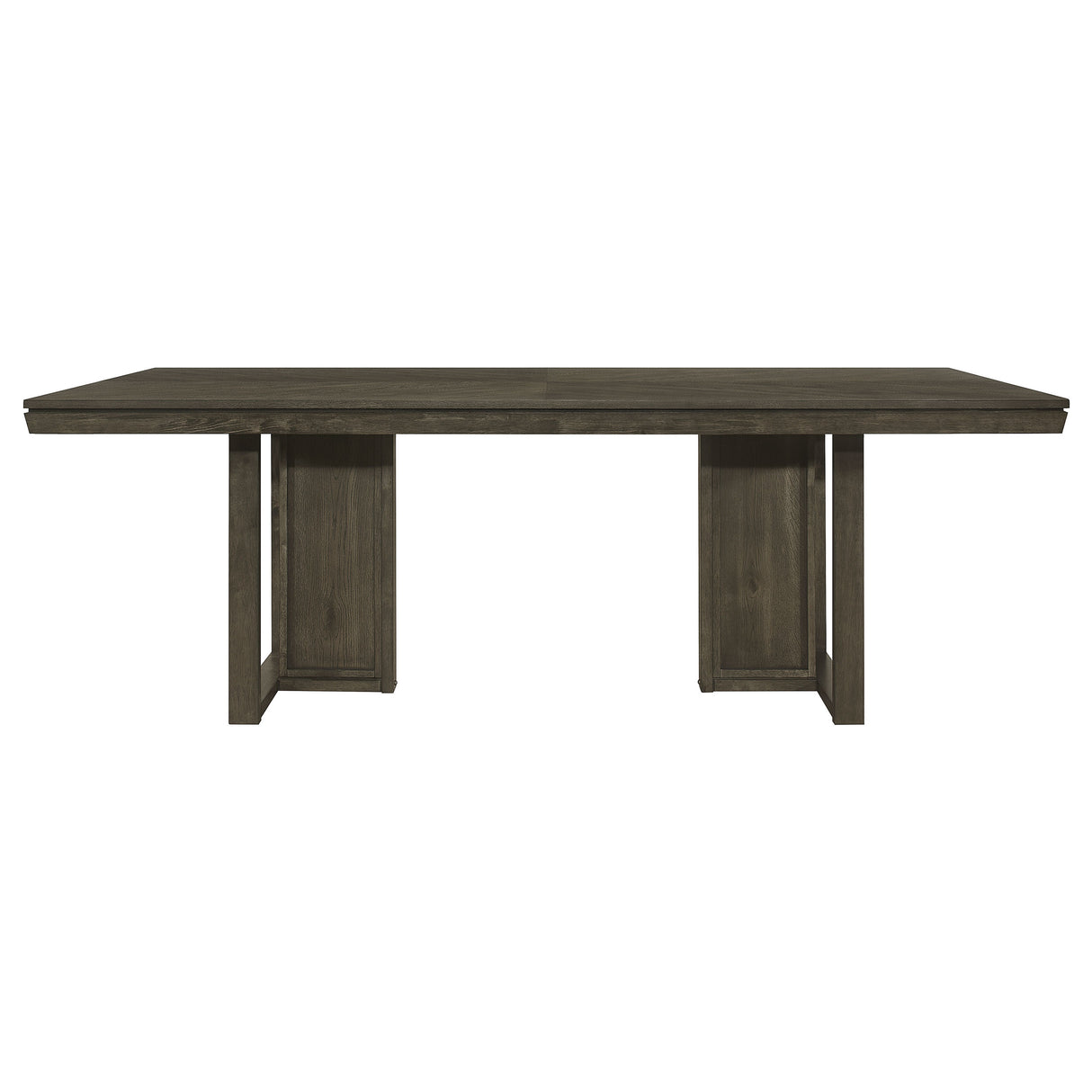 Dining Table - Kelly Rectangular Dining Table Dark Grey