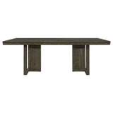 Dining Table - Kelly Rectangular Dining Table Dark Grey