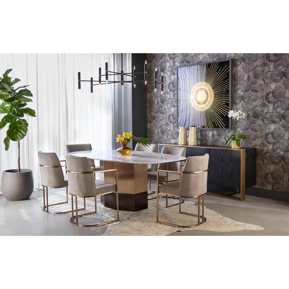 Ainsley Dining Table | Sunpan - SUNPAN - 108041 - Home Elegance USA - 3