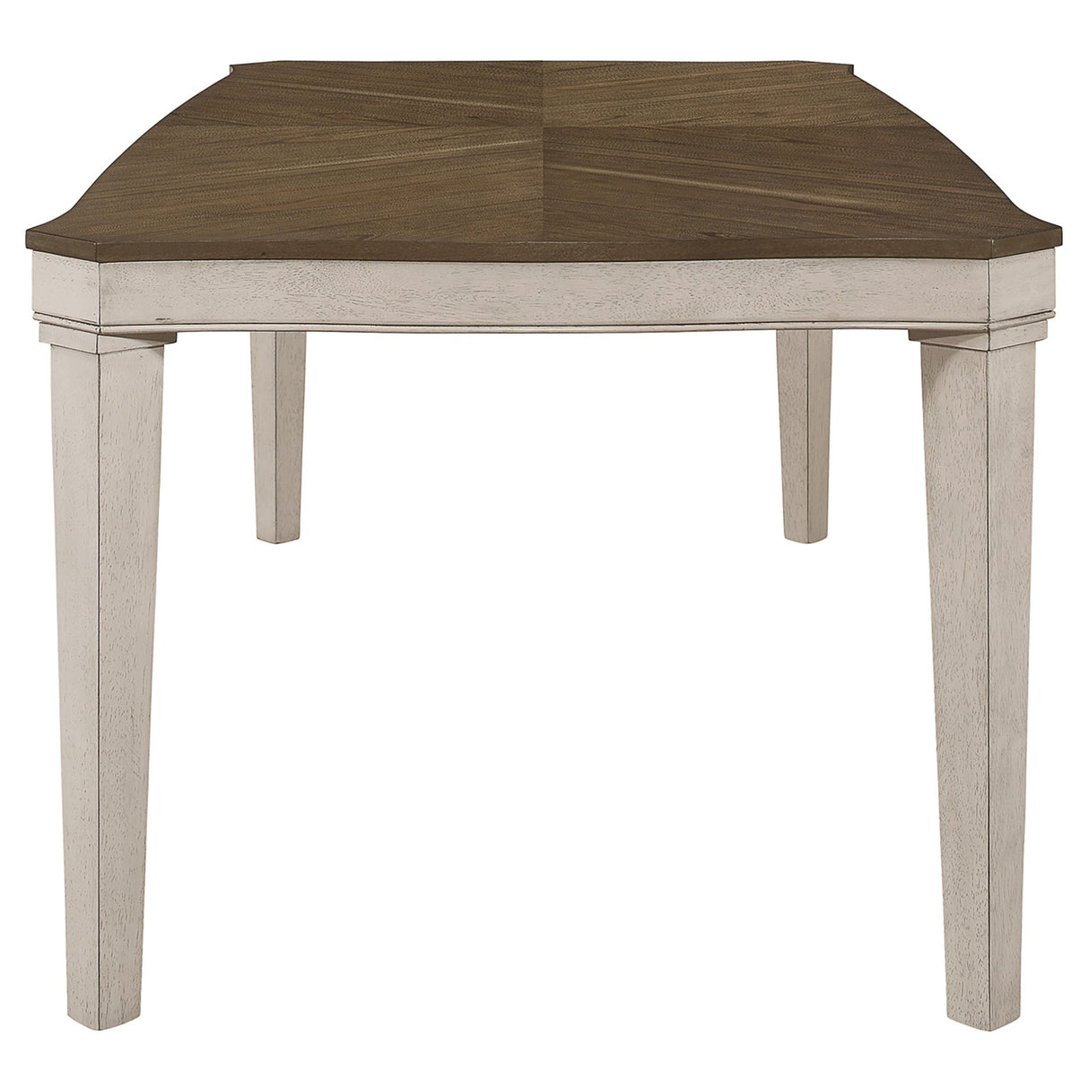 Ronnie 5 - piece Starburst Dining Table Set Khaki and Rustic Cream | Coaster | Home Elegance USA