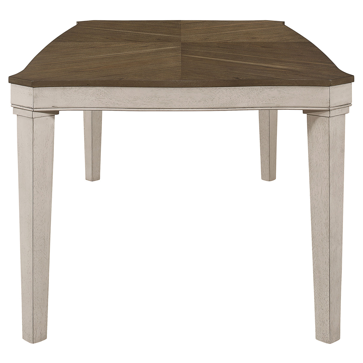 Dining Table - Ronnie Starburst Dining Table Nutmeg and Rustic Cream