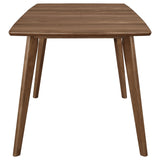 Alfredo Rectangular Dining Table Natural Walnut | Coaster | Home Elegance USA