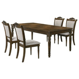 Dining Table 5 Pc Set - Willowbrook 5-piece Rectangular Dining Table Set Walnut