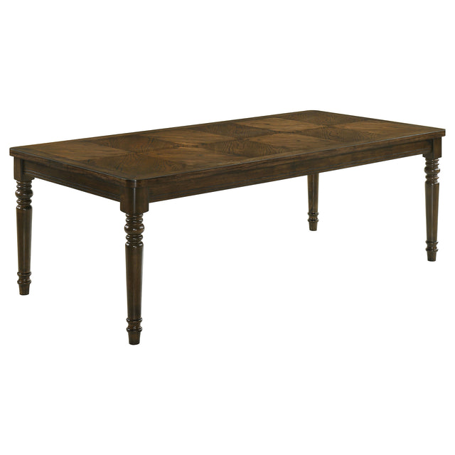 Dining Table - Willowbrook Rectangular Wood Dining Table Chestnut