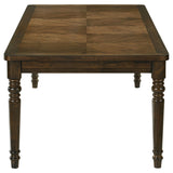 Dining Table - Willowbrook Rectangular Wood Dining Table Chestnut