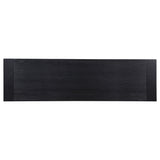 Bench - Newport Trestle Dining Bench Black