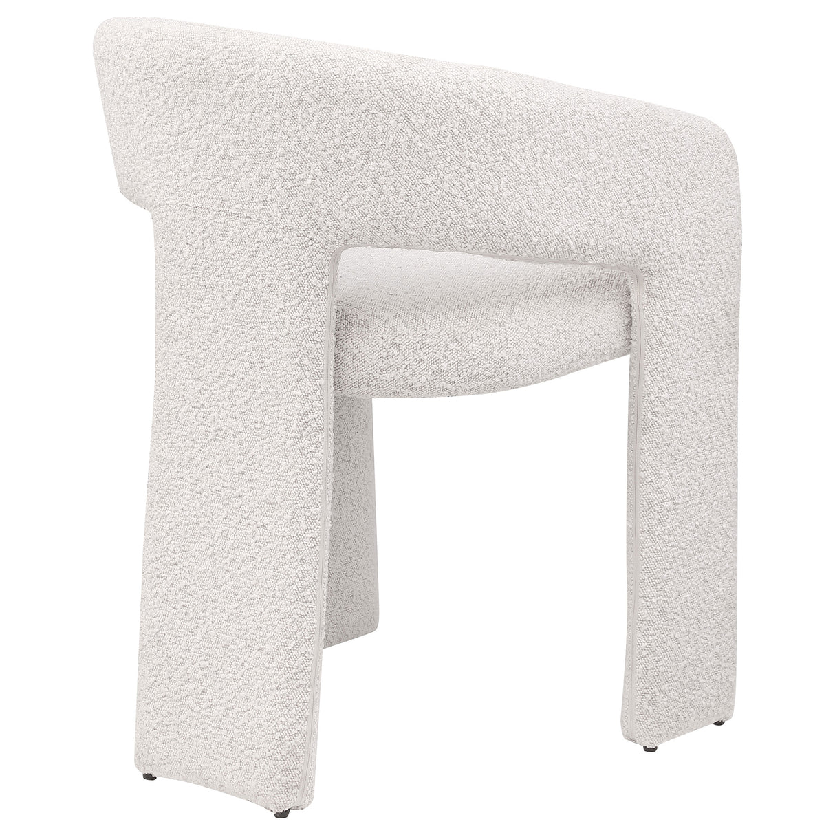 Eudora Boucle Upholstered Dining Side Chair Cream - Home Elegance USA