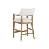 Brylea Counter Stool - Natural - Heather Ivory Tweed | Sunpan | Home Elegance USA