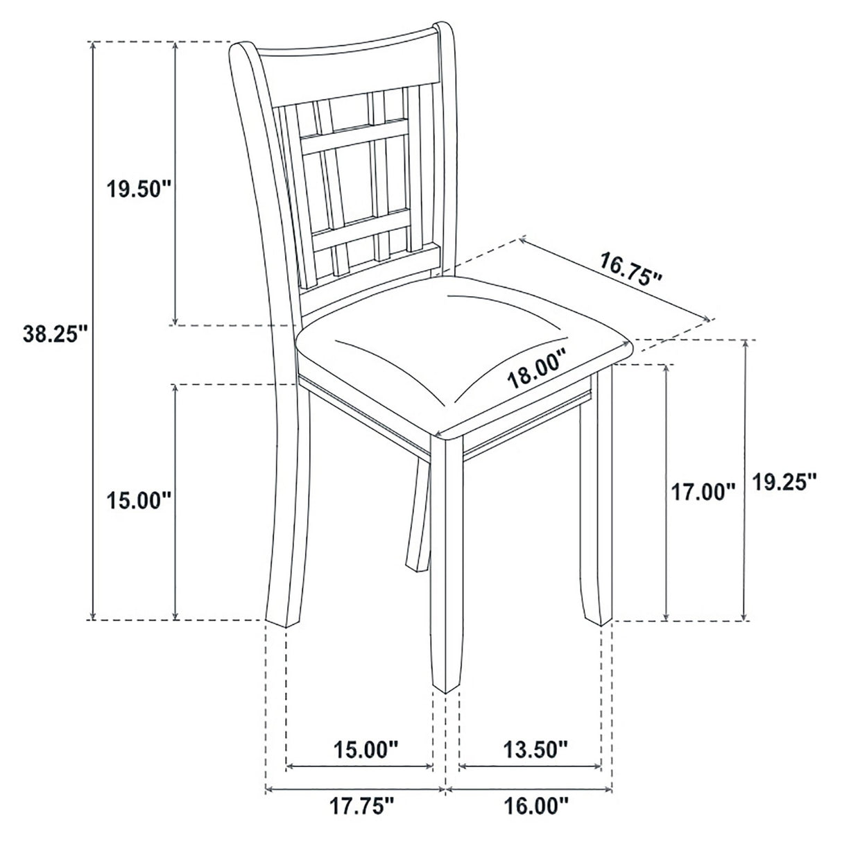 Lavon 5 - piece Dining Set Medium Grey | Coaster | Home Elegance USA