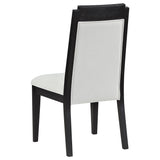Brookmead 9-piece Extension Leaf Dining Table Set Black - Home Elegance USA
