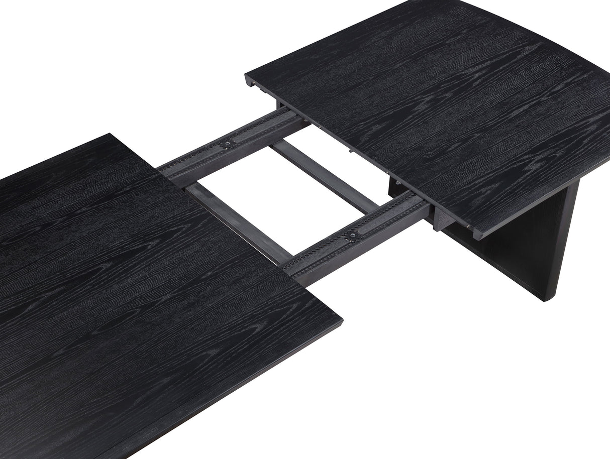 Brookmead 9-piece Extension Leaf Dining Table Set Black - Home Elegance USA