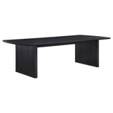 Brookmead Rectangular Dining Table with 18" Removable Extension Leaf Black | Coaster | Home Elegance USA